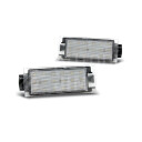 LED osvětlení SPZ RENAULT TWINGO 2, CLIO 3, MEGANE 2,3, LAGUNA 2,3 LED