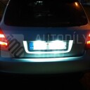 LED osvětlení SPZ Škoda Fabia 2 Combi přímo na voze zákazníka
