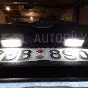 LED osvětlení SPZ VW Passat B6 Combi 08-09, Superb Combi 09-12 - příklad na voze