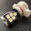 LED žárovka H16 12V 21led diod SMD 5050, CANBUS, bílá 6500K