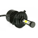 Superlight LED žárovky H4 S4 COB 80W do hlavních světlometů 12V/24V 16000Lm