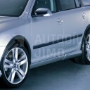 Lemy blatníků, ABS černý s rastrem, Škoda Octavia II