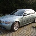 Lemy blatniku BMW 3 E46 compact 2001-2005