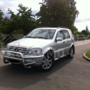 Lemy blatniku Mercedes Benz ML W163 1998-2005