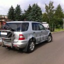 Lemy blatniku Mercedes Benz ML W163 1998-2005