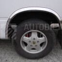 nerezové lemy blatníků VW LT-tři druhy povrchu
