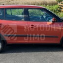 Sada plastové lemy a prahy Škoda Fabia 2 - celkový pohled