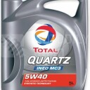 Motorový olej TOTAL QUARTZ INEO MC3 5W-40 5l