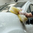 K2 Univerzální mycí houba na auto v akci