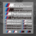 Nálepky, polepy BMW Motorsport, M power, M performance 16ks
