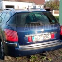 Nerezová ozdobná lišta kufru PEUGEOT 407, 04-11