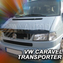 Ochranná lišta přední kapoty VW T4 96-03 Transporter, Caravelle - zkosené světla