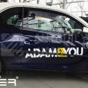 Ochranné lišty dveří Opel Adam 3D 13-