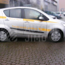 Ochranné lišty dveří Opel Agila II 07- 