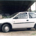 Ochranné lišty dveří Opel Corsa B 3D 93- htb