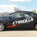 Ochranné lišty dveří Toyota Corolla 13-