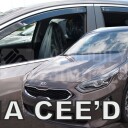 Ofuky oken Kia Cee´d 5dv. hatchback, přední + zadní, 2017-