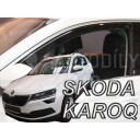 Ofuky oken Škoda Karoq 5dv., přední + zadní, 2017-