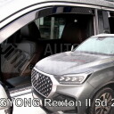 Ofuky oken SSangyong Rexton II 5dv., přední + zadní, 2017-
