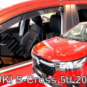 Ofuky oken Suzuki S-Cross 5dv., přední + zadní, 2021-