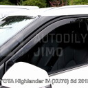 Ofuky oken Toyota Highlander IV, přední, 2019-