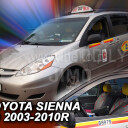 Ofuky oken Toyota Sienna 5dv., přední, 2003-2010