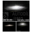 Philips ZES chip LED žárovky H1 X3 50W do hlavních světlometů 12V/24V 12000Lm