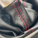Germany Rukojeť řadící páka GTi design VW Golf V, Golf VI 2003-2012 6st.  - detail pošití