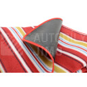 Pikniková deka FLEECE 150x135cm červená