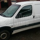 Plastové lemy blatníku Citroen Berlingo Peugeot Partner 1996-2003 - s boční lištou