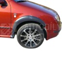 CZPlast Plastové lemy blatniku Škoda Fabia 1 1999-2007 ABS plast, UV stálý - sada 4ks