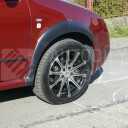 plastové lemy blatníků Škoda Fabia 1 pravý přední lem boční pohled