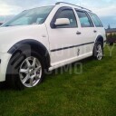 Plastové lemy blatníků VW Golf IV Combi 1999-2005