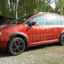 Plastové lemy blatníku VW Touran 2002-2010