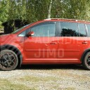 Plastové lemy blatníku VW Touran 2002-2010