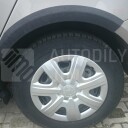 Plastové lemy Škoda Fabia II 06-14 combi