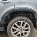 Plastové lemy blatniku Škoda Yeti 2009-2017 na voze