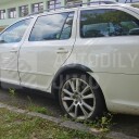 Plastové prahy + lemy Škoda Octavia II 2004-2012
