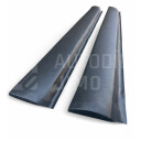 Autoplastik Plastové prahy Škoda Octavia 2 2004-2012, ABS plast, UV stabilní - 2ks