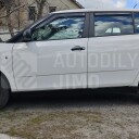 Plastové prahy Škoda Fabia 2 2006-2014 celkový pohled