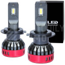 Superlight LED žárovky H7 F6 CSP 100W 12V-24V 20000lm 2ks, výška 70mm