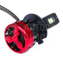 Superlight LED žárovky H7 F6 CSP 100W 12V-24V 20000lm 2ks, výška 70mm - detail větráčku
