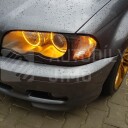 Přední blinkry, směrová světla BMW E46 01-03, Coupé, Cabrio - kouřové.