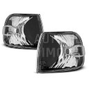 Přední blinkry, směrová světla VW T4 Caravelle, Multivan 96-03 - černé