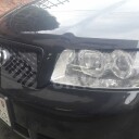 Přední maska Audi A4 B6 00-04 RS Style matná černá