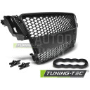 Přední maska Audi A5 07-11 RS Style, černá