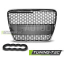 Přední maska Audi A6 C6 04-08 RS Style, chrom