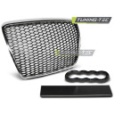 Přední maska Audi A6 C6 09-11 RS Style, chrom