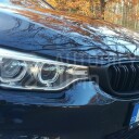 Přední maska BMW 4 F32, F33, F36 13-17, M4 Style, matná černá