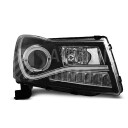 Přední světla Chevrolet Cruze 09-12 LED Daylight černá H7/H1